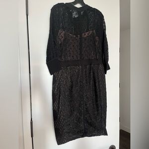 Byron Lars Back Knit Dress